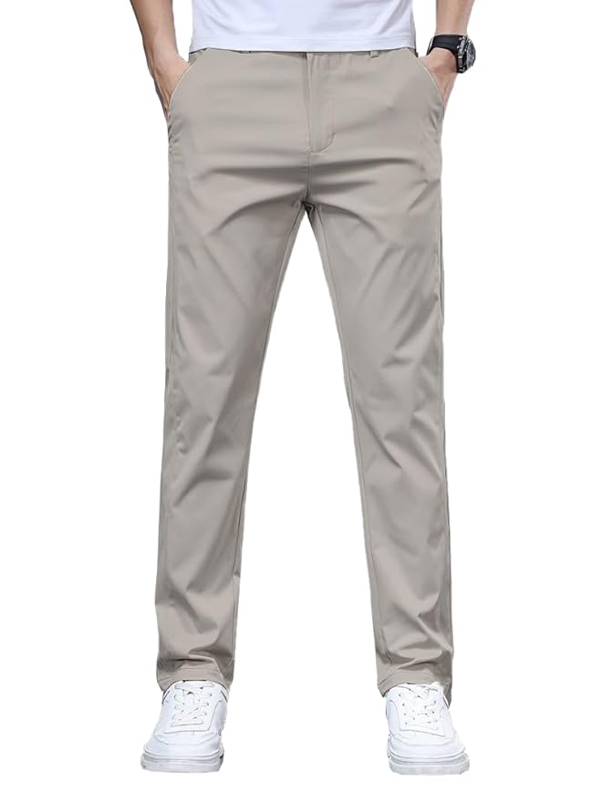 TAGDO® Mens Trendy Casual Pants||Formal Pants||Cotton Pant||Chino||Slim Fit for Men (2031)
