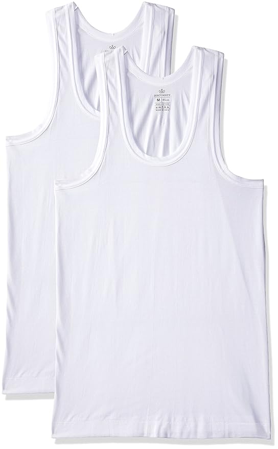 Dixcy Scott Men's Modern Fit Vest (Pack of 3)