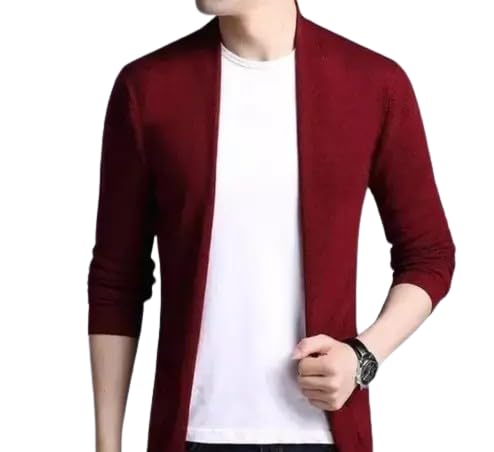 Men Sweater Cardigan Mens Knitted Sweater Coats Warm Wool Cardigans Jackets Men Solid Casual Slim Fit