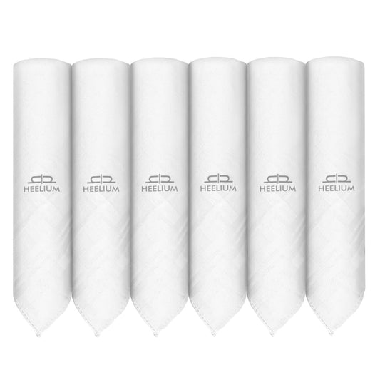 HEELIUM Bamboo Handkerchief for Men & Women | Ultra Soft & Absorbent | Multipurpose Premium Rumal | Large Size 43 x 45 CM