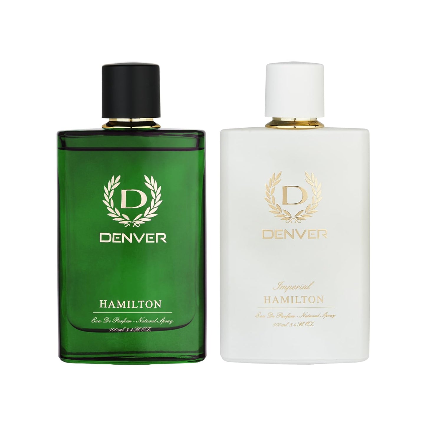 Denver Hamilton & Imperial Perfume - 100 ML Each, Pack of 2 |Long Lasting Perfume Body Scent For Men