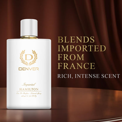 Denver Hamilton & Imperial Perfume - 100 ML Each, Pack of 2 |Long Lasting Perfume Body Scent For Men