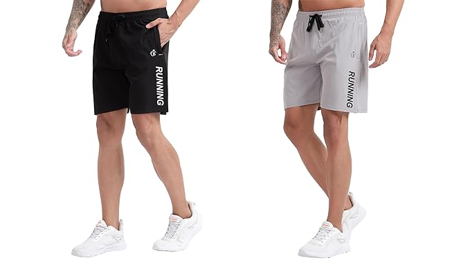 BLUE STAR SHARK Men Shorts || Shorts for Men || Men Shorts Casual Short || Summer Solid Shorts Running Gym Sports Shorts with Pockets