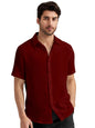 Shirt for Men | Shirts for Mens Men's | Short Sleeve Button Down || Collared Casual Formal Soild Casual Wear