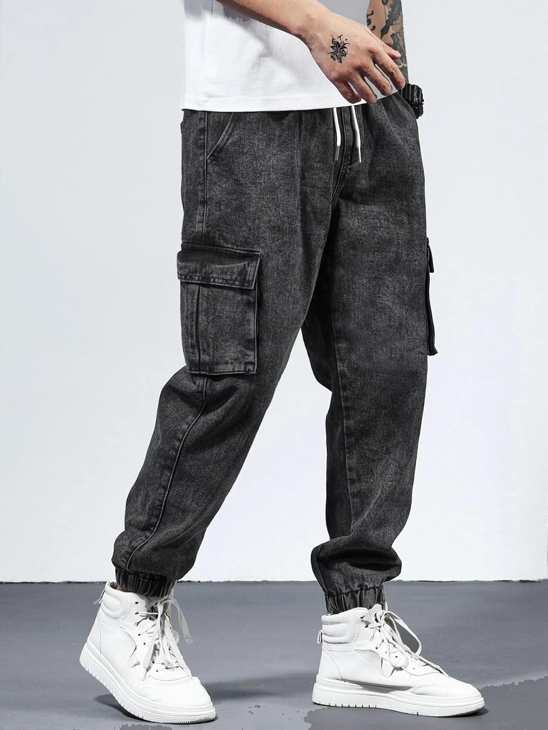 Lymio Men's Regular Fit Mid Rise Jeans || Stylish Jeans (Jeans-13-14)