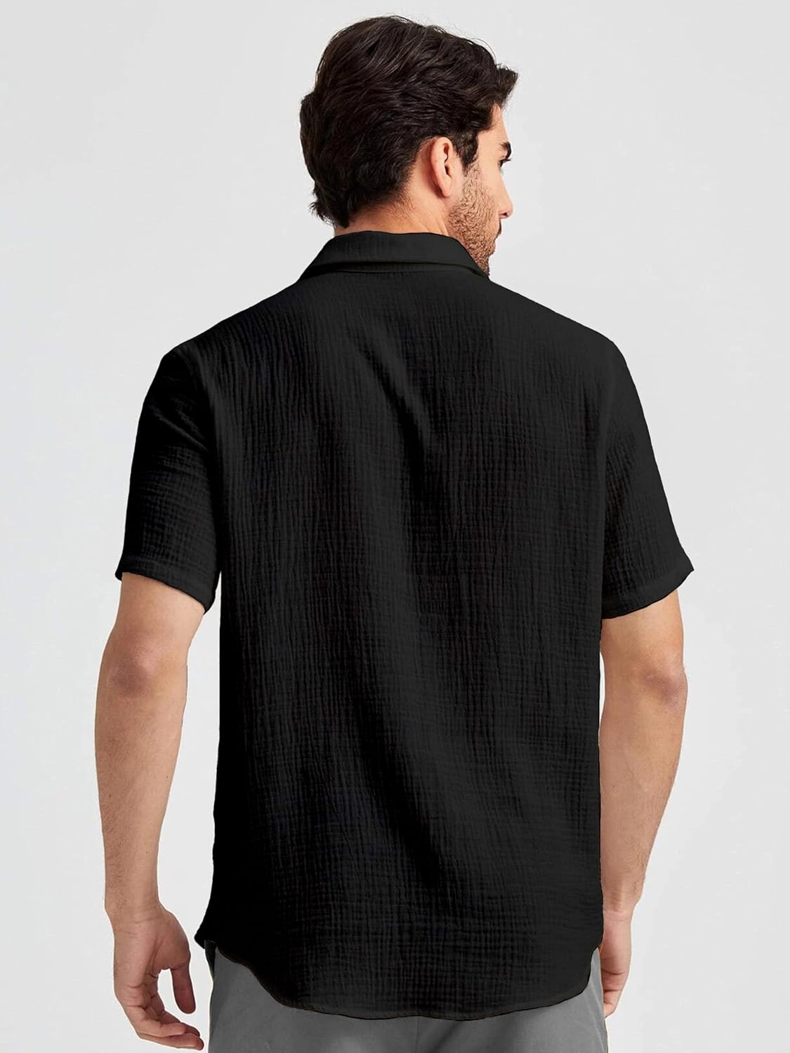 Shirt for Men | Shirts for Mens Men's | Short Sleeve Button Down || Collared Casual Formal Soild Casual Wear