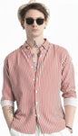 U TURN Men's Cotton Casual Printed Striped Stylish Latest T-Shirt for Men