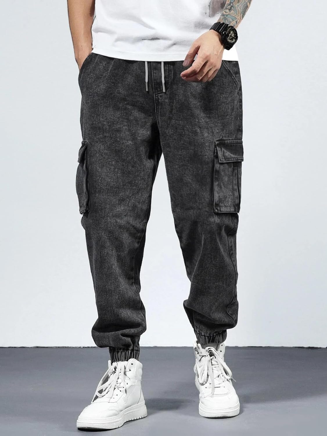 Lymio Men's Regular Fit Mid Rise Jeans || Stylish Jeans (Jeans-13-14)