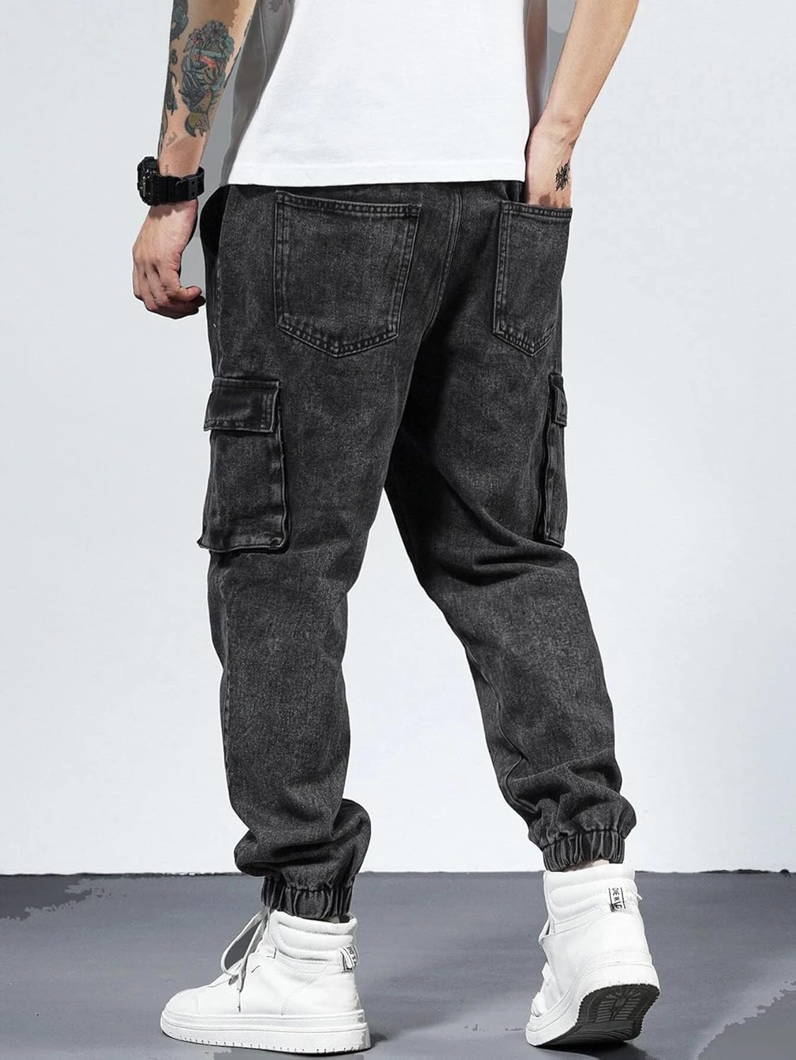 Lymio Men's Regular Fit Mid Rise Jeans || Stylish Jeans (Jeans-13-14)