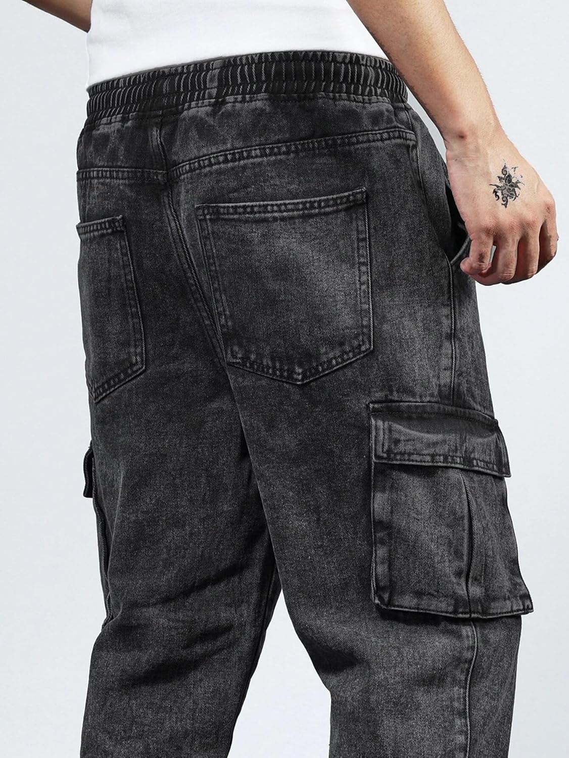 Lymio Men's Regular Fit Mid Rise Jeans || Stylish Jeans (Jeans-13-14)